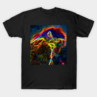 Black Panther Art - Glowing Edges 116 T-Shirt